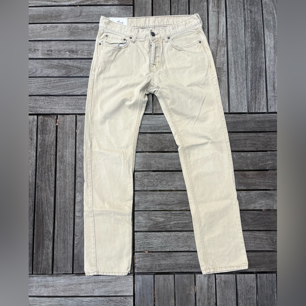 Hollister Light Tan Khaki Pants
